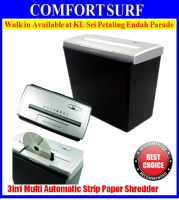 3in1 Multi Functions Automatic Strip Cut Paper Shredder Cut Credit Card & CD Cutter